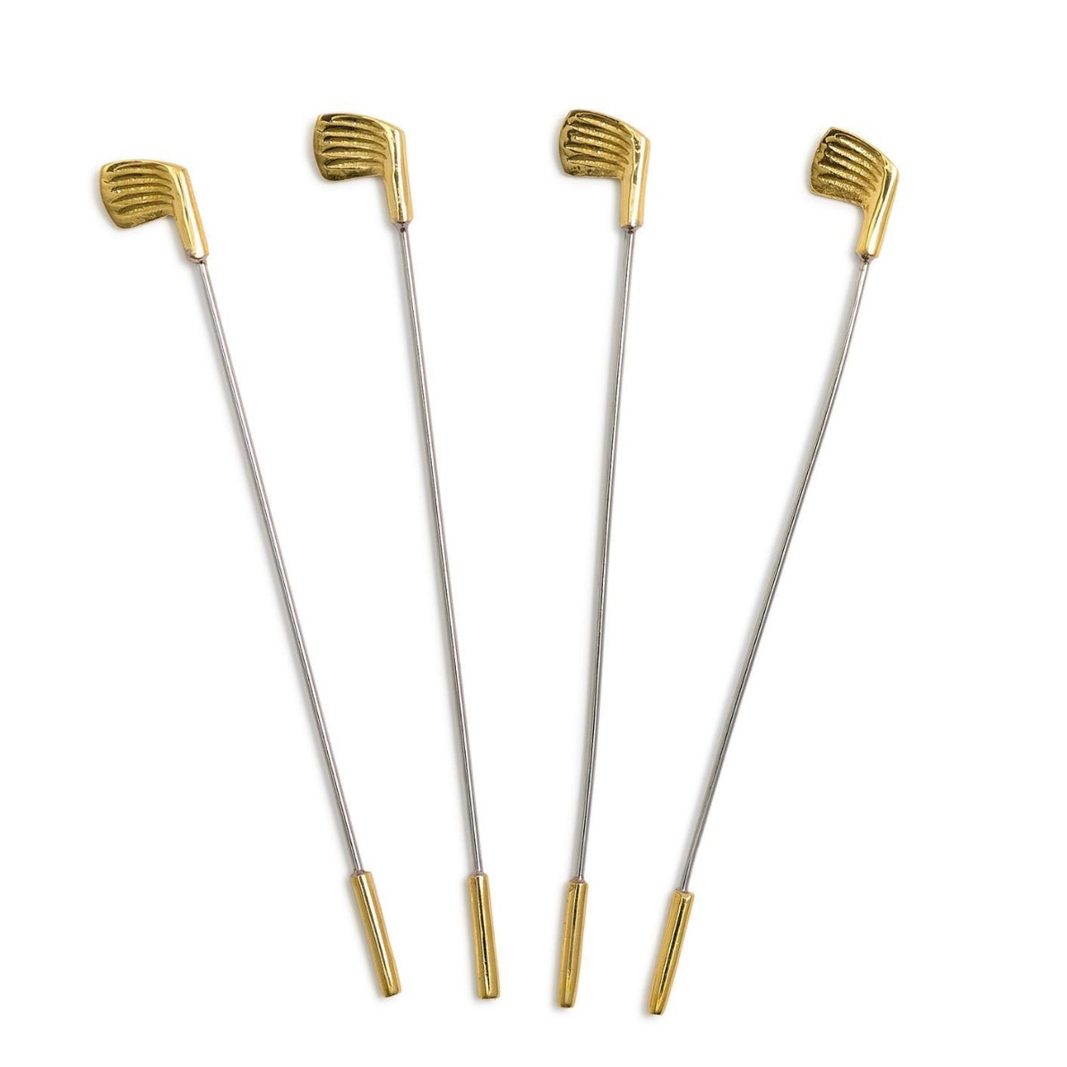 Gold Golf Club Stirrers