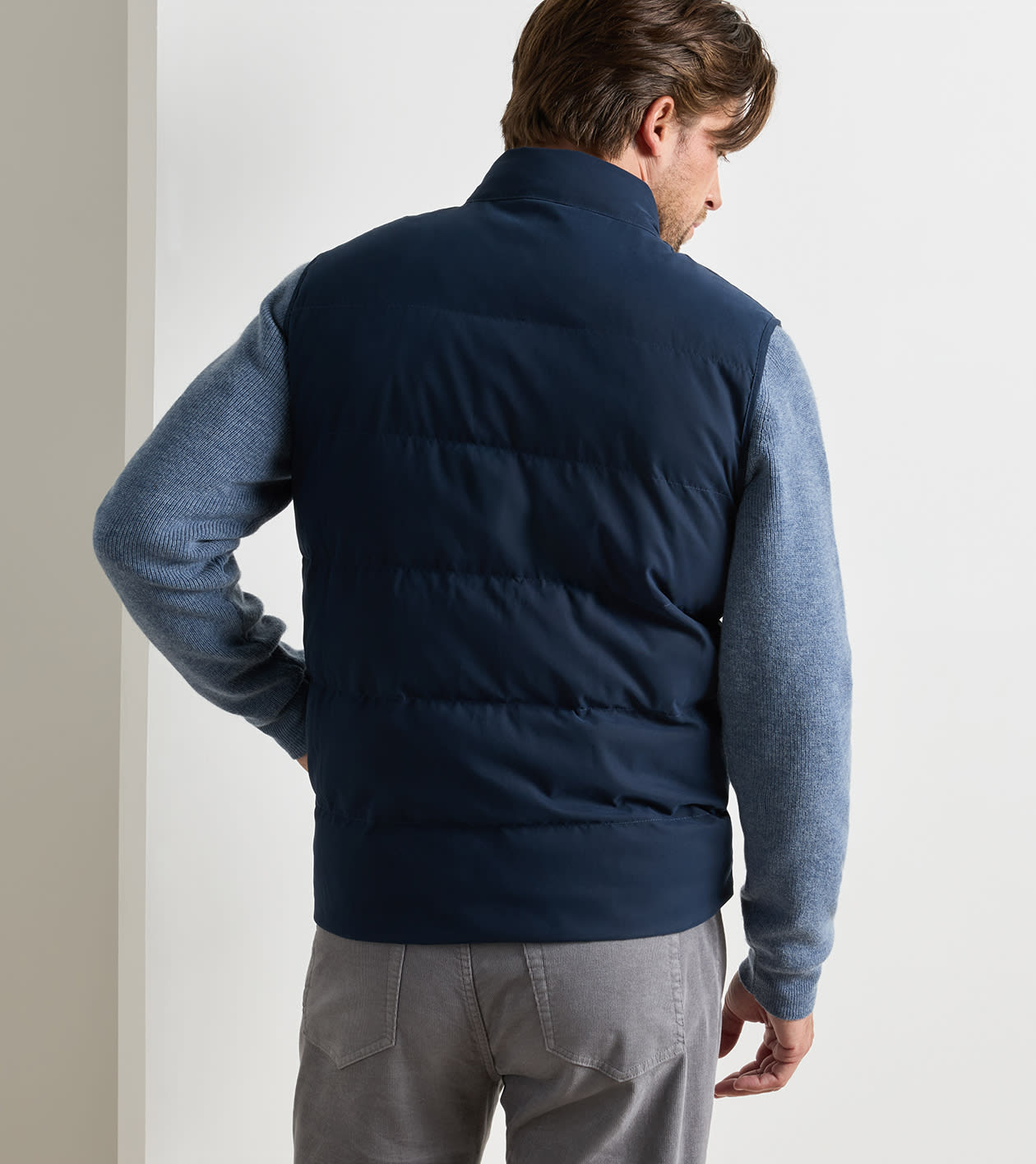 Bedford Quilted Vest | Dark Navy