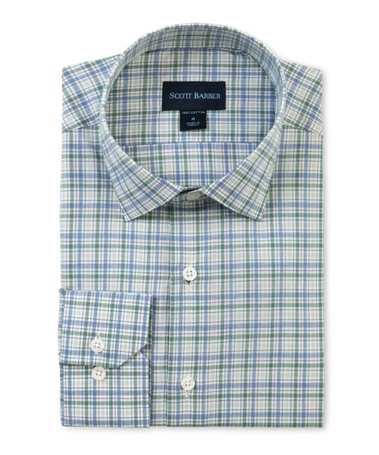 Cotton Melange Plaid | Sage