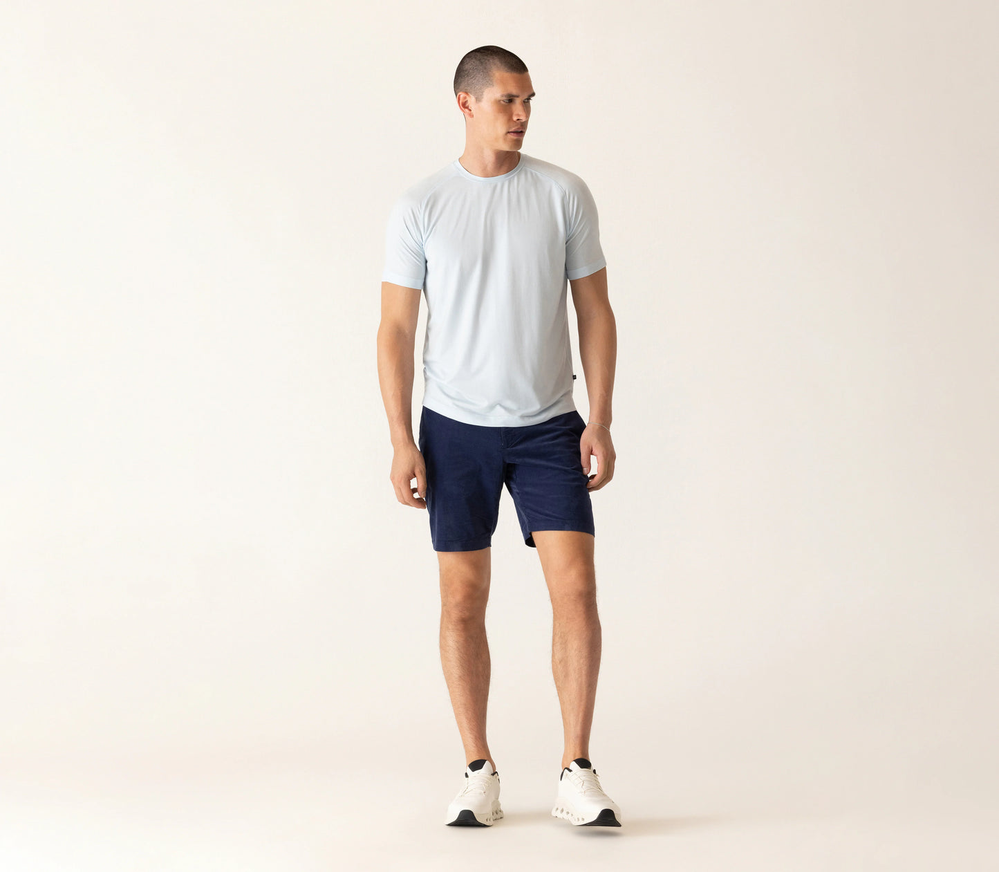 Galaxy Bermuda Cloud Corduroy | Indigo