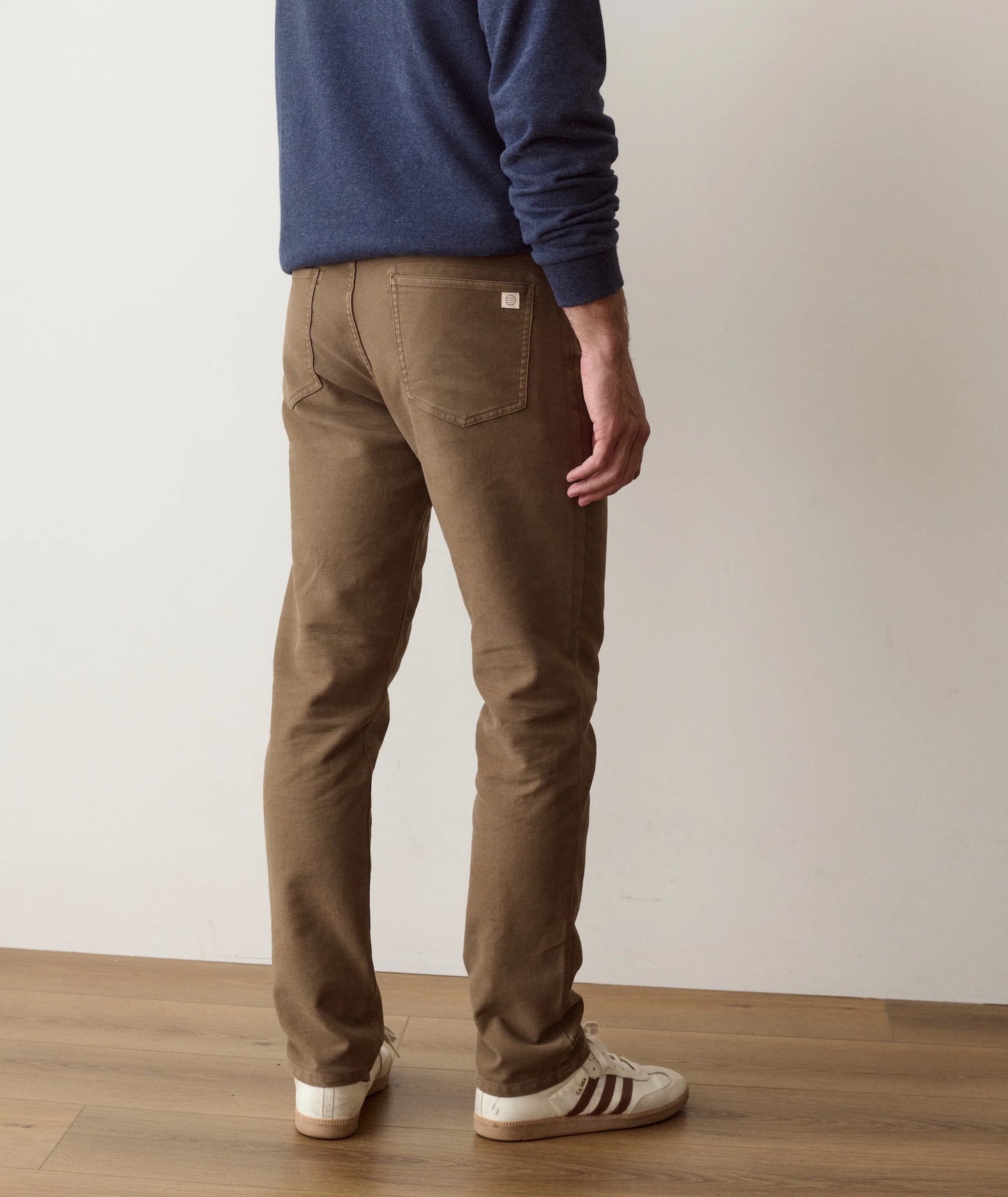 5 Pocket Flex Terry Pant | Daisy Brown