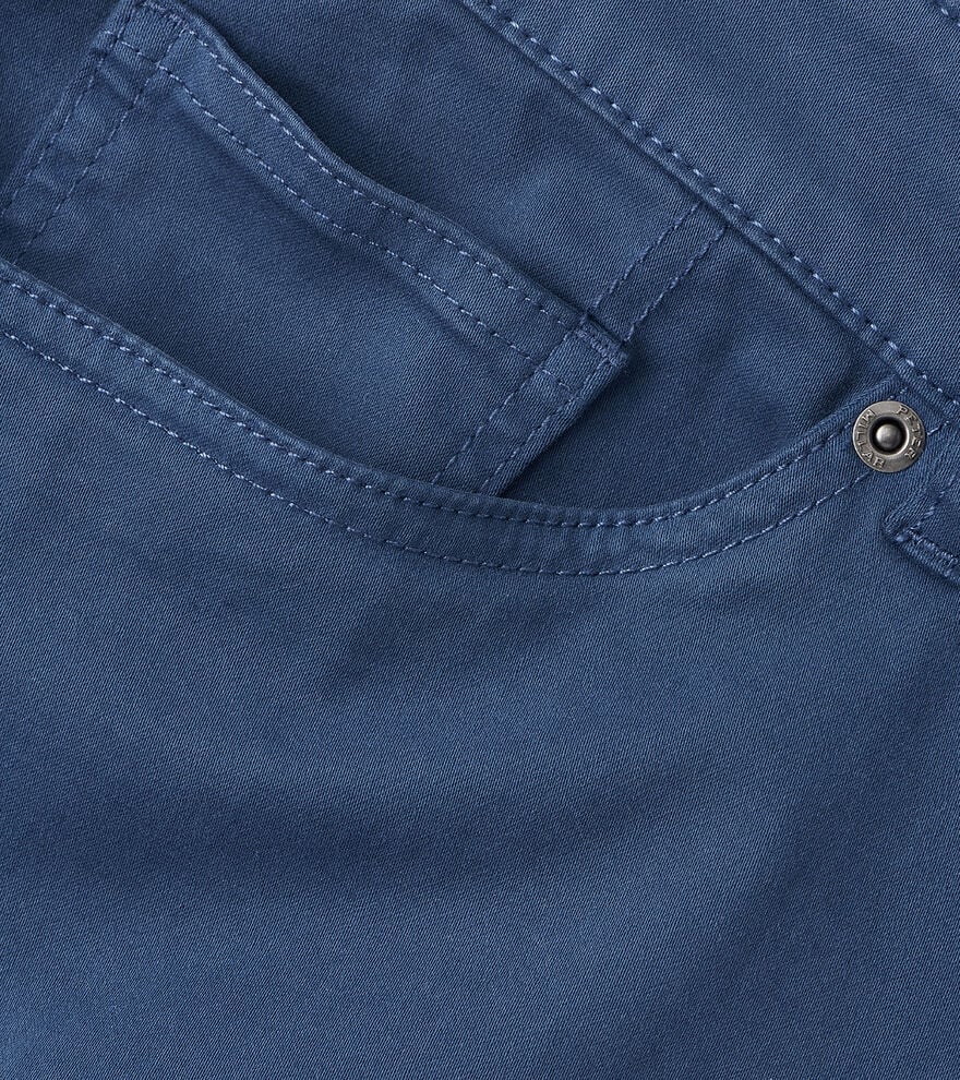 Signature Sateen Five-Pocket Pant | Navy