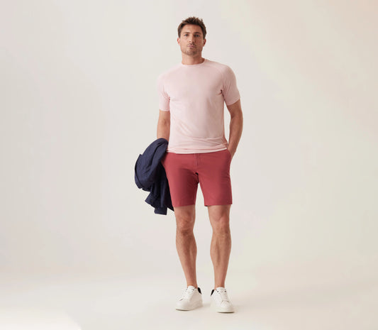 Galaxy Bermuda Ultra Stretch Twill | Nantucket Red