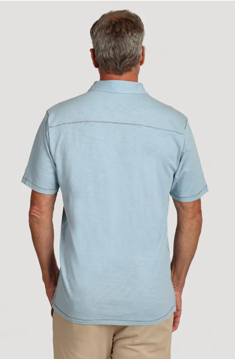 Slub Stitch Polo