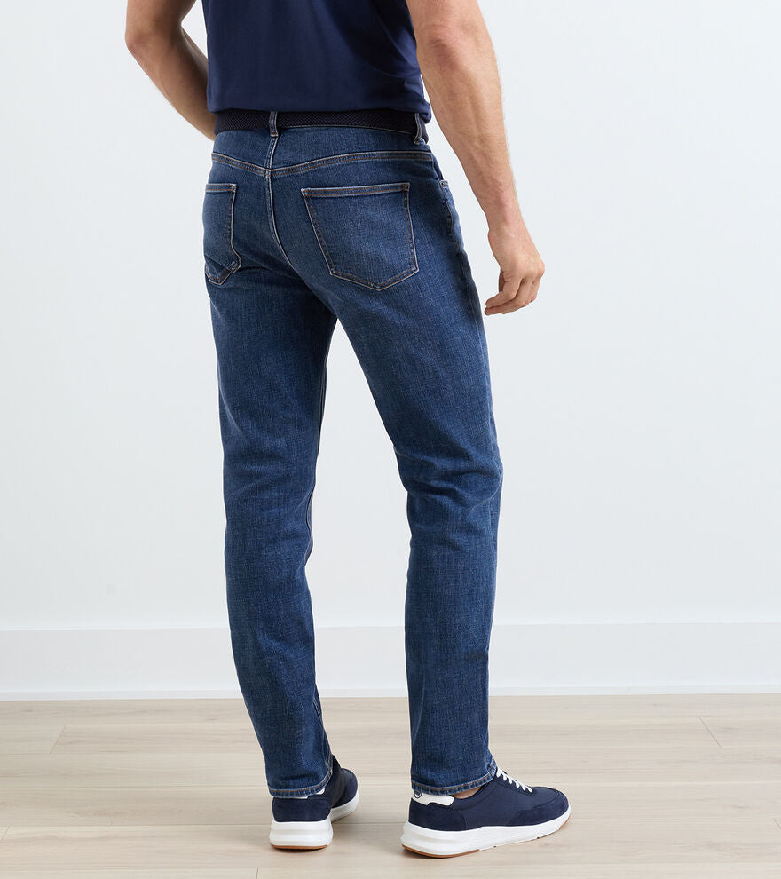 Crown Heritage Five Pocket Jean | Indigo Blue Wash