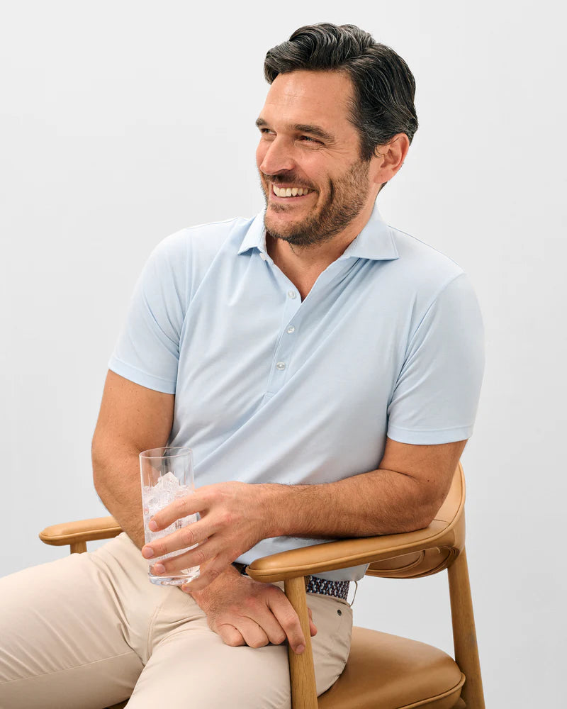 Elba Polo | Airy Blue
