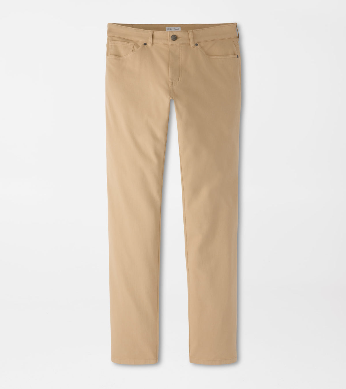 Crown Cotton Canvas Five-Pocket Pant | Camel