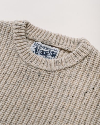 Wool Blend Donegal Sweater