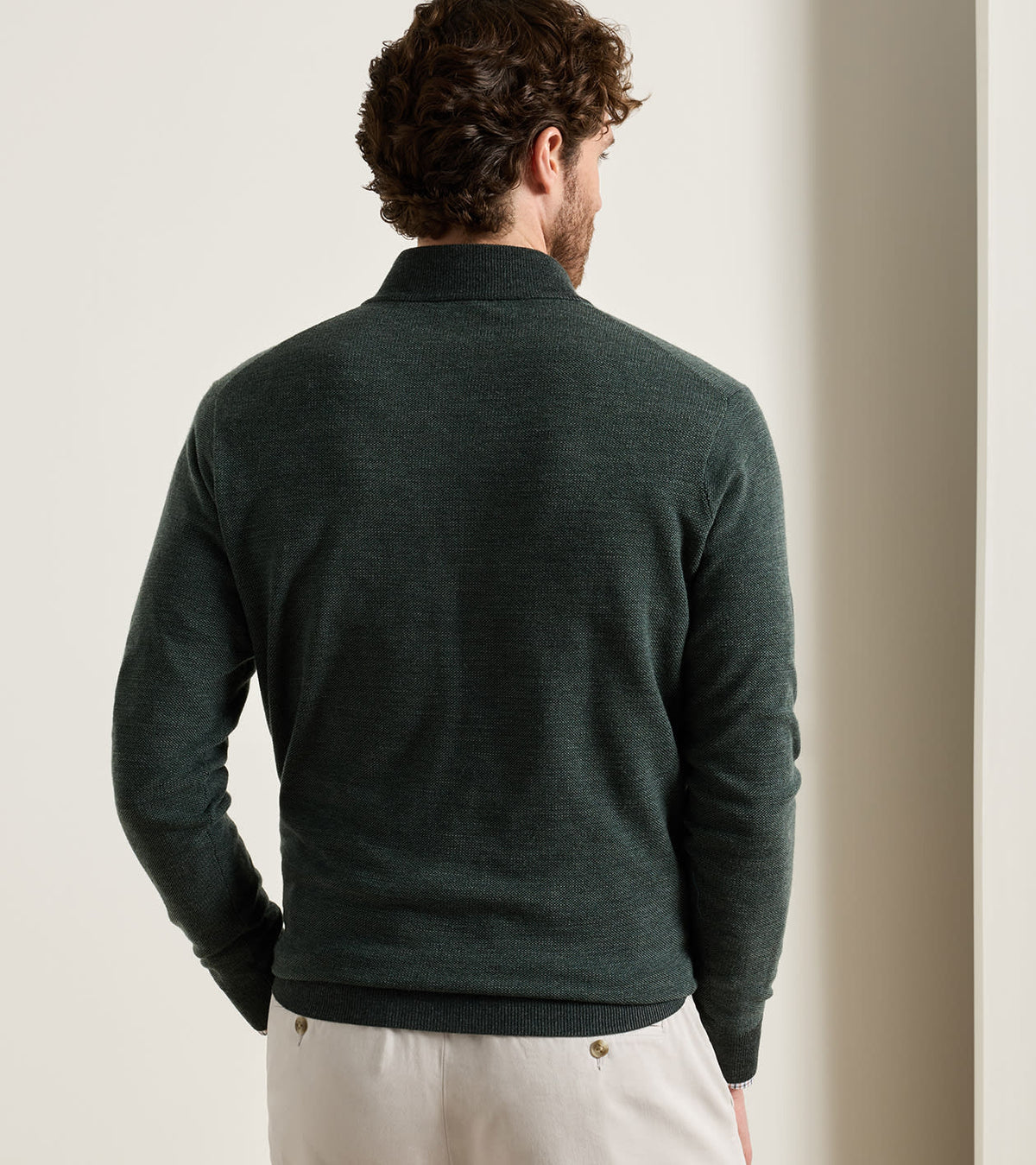 Blair Birdseye 1/4 Zip Sweater | Pine Brook