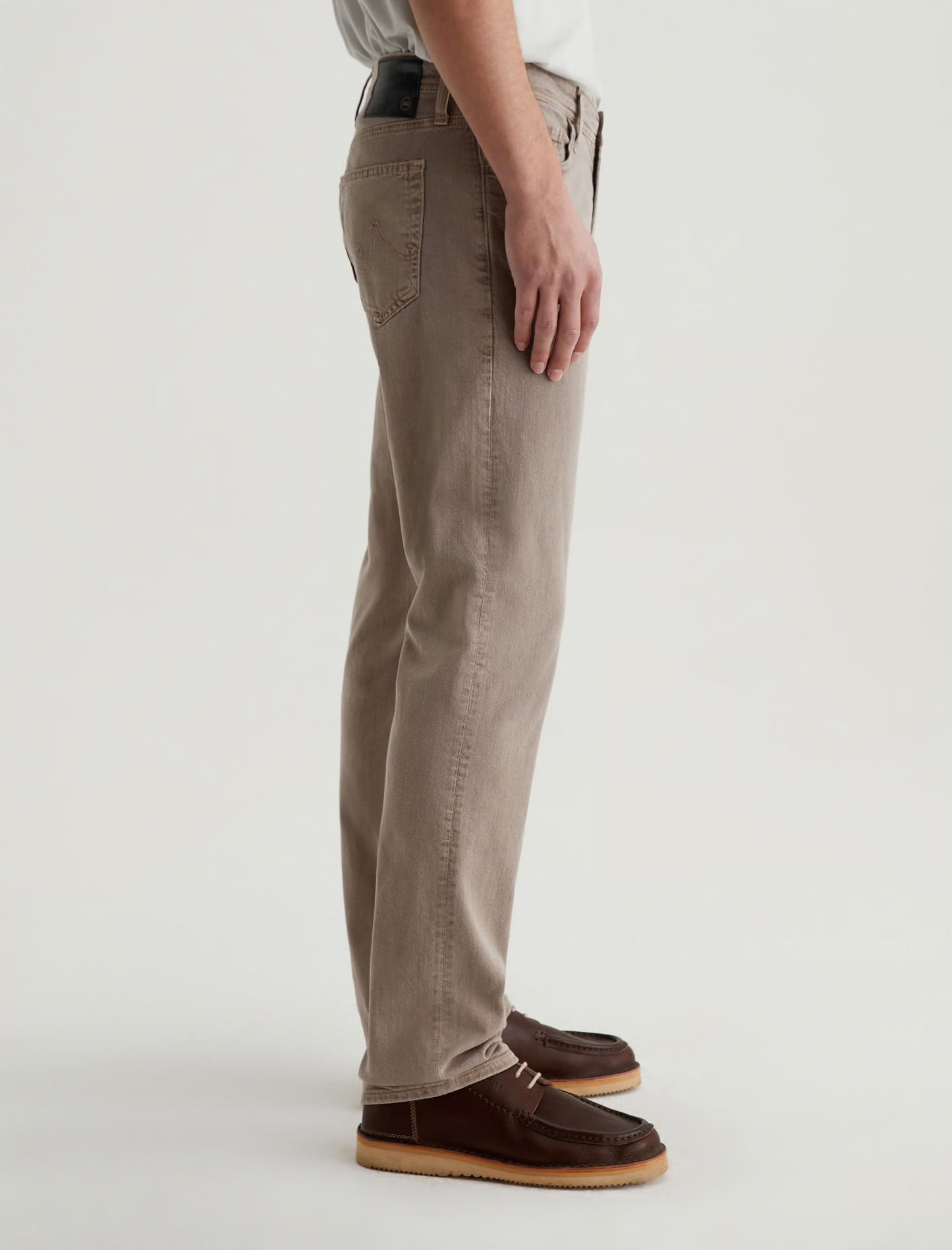 Everett Linen Pant | Sulfur Amber Dust
