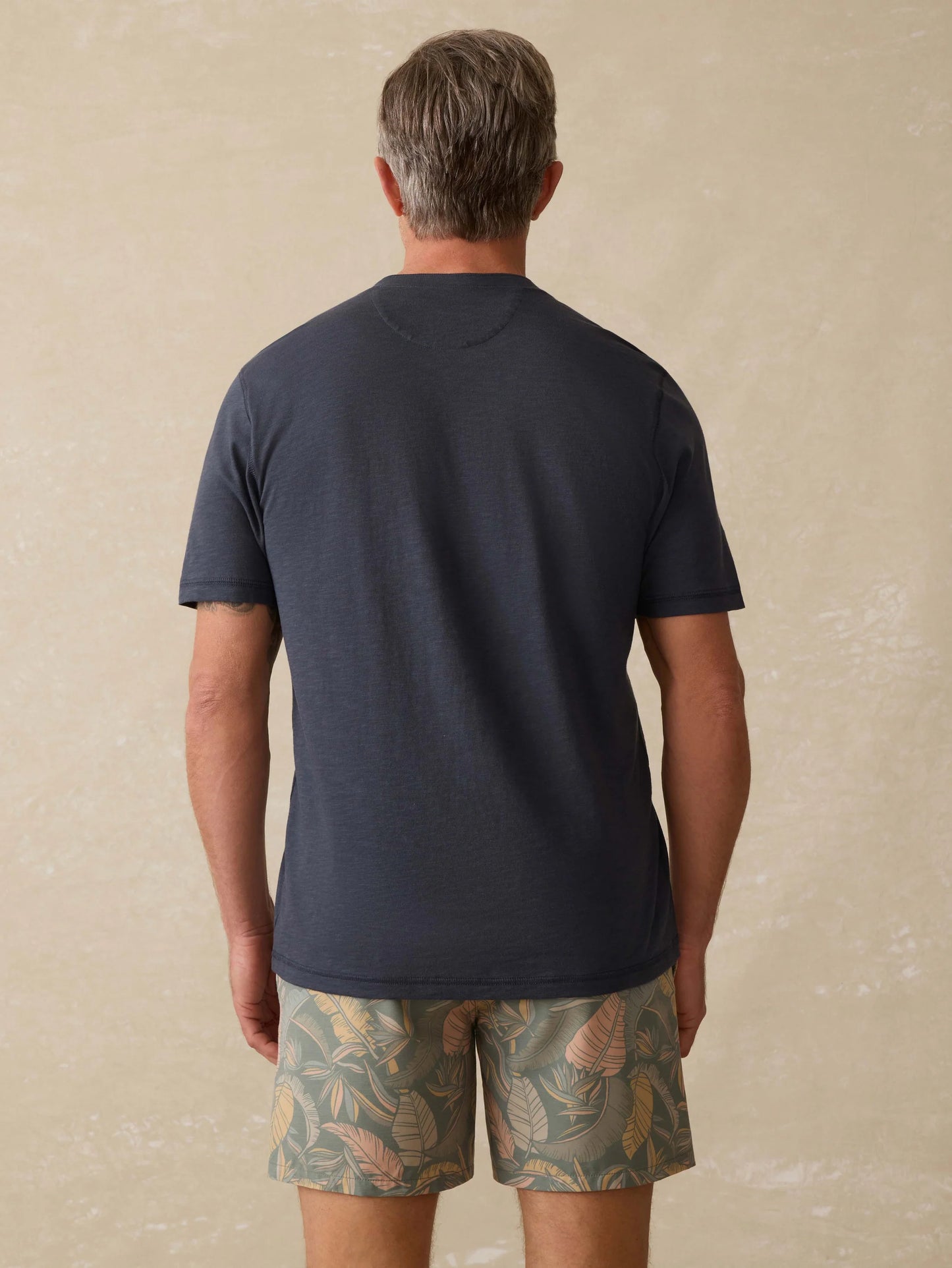 SS Sunwashed Henley | Dune Navy