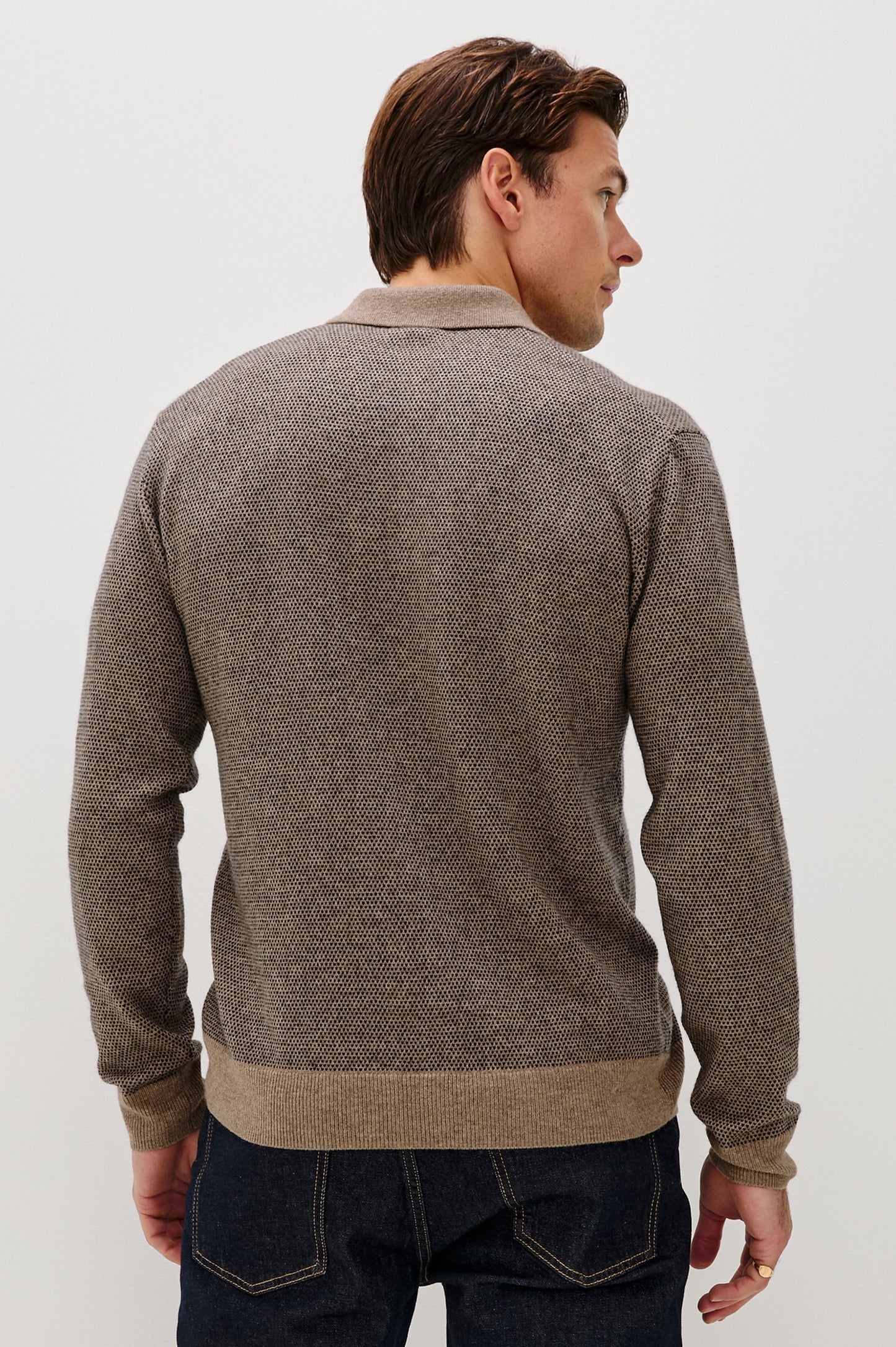 Anders Sweater | Flax Navy