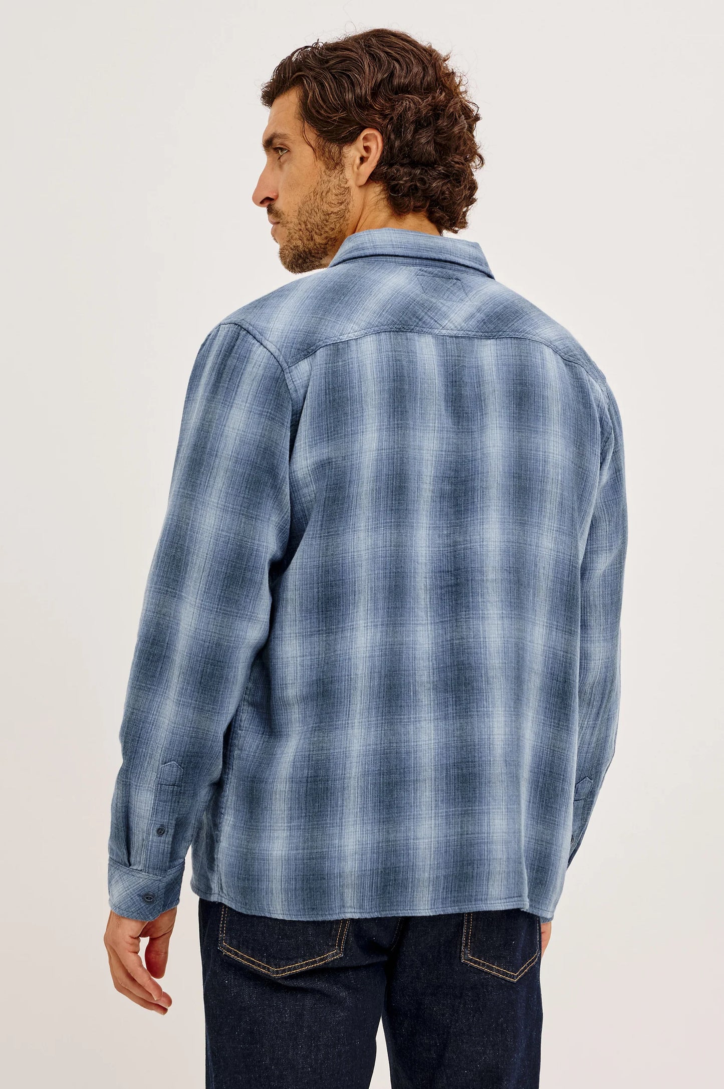 Owens Shirt | Blue Mist Shadow