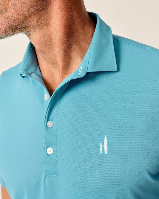 Stevie Mesh Polo | Haze