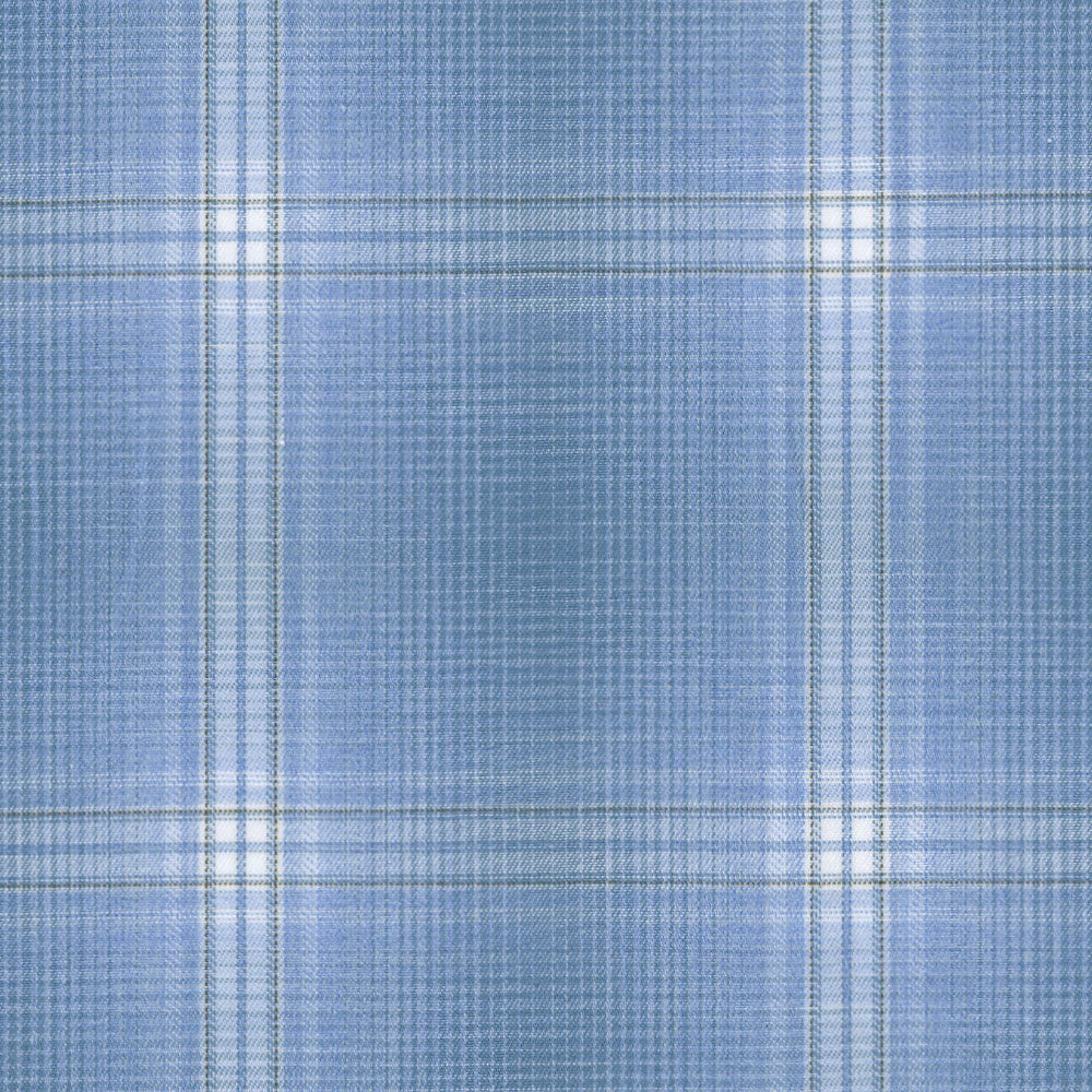 Canclini Poplin Plaid | Blue
