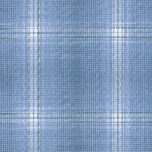 Canclini Poplin Plaid | Blue