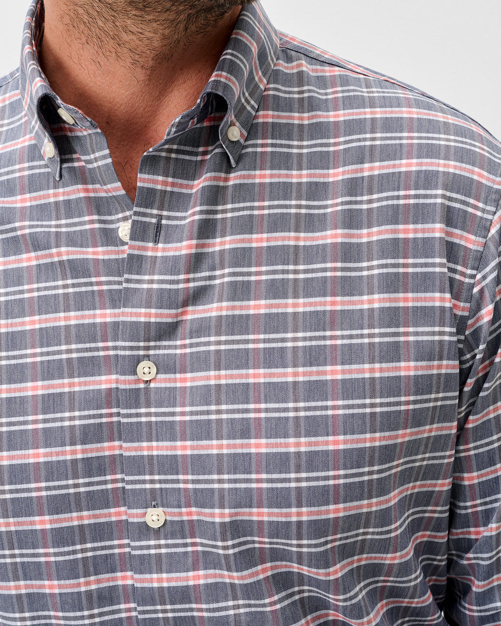 Basswood Plaid Shirt | Navy