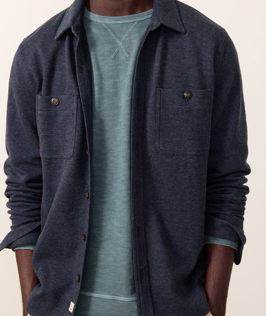 Pacifica Stretch Shirt | Navy