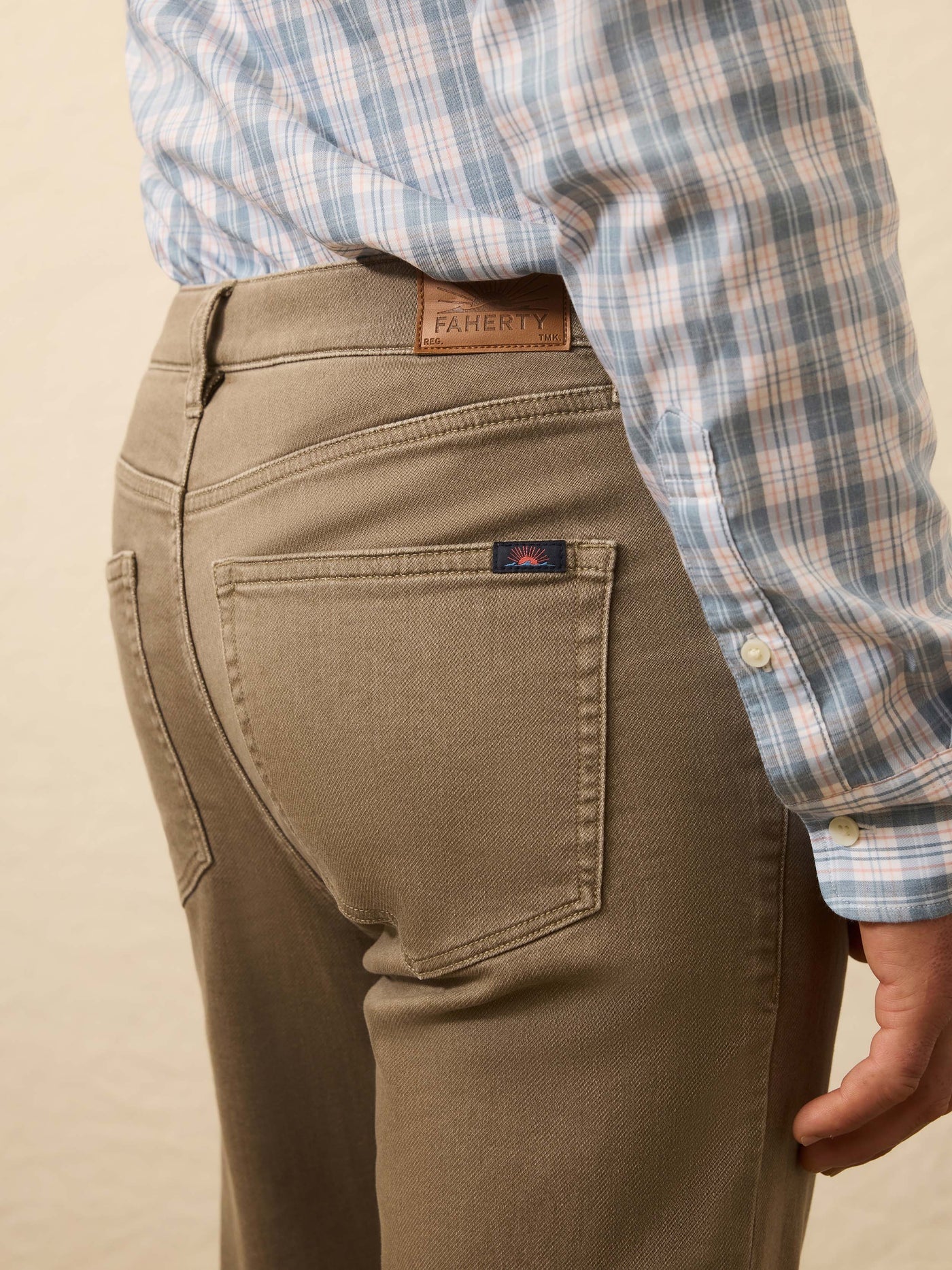 Stretch Terry Five Pocket Pant | Dark Rye