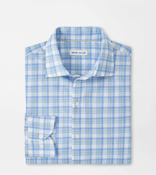 Waterrock Cotton Lyocell Sport Shirt | Stream Blue