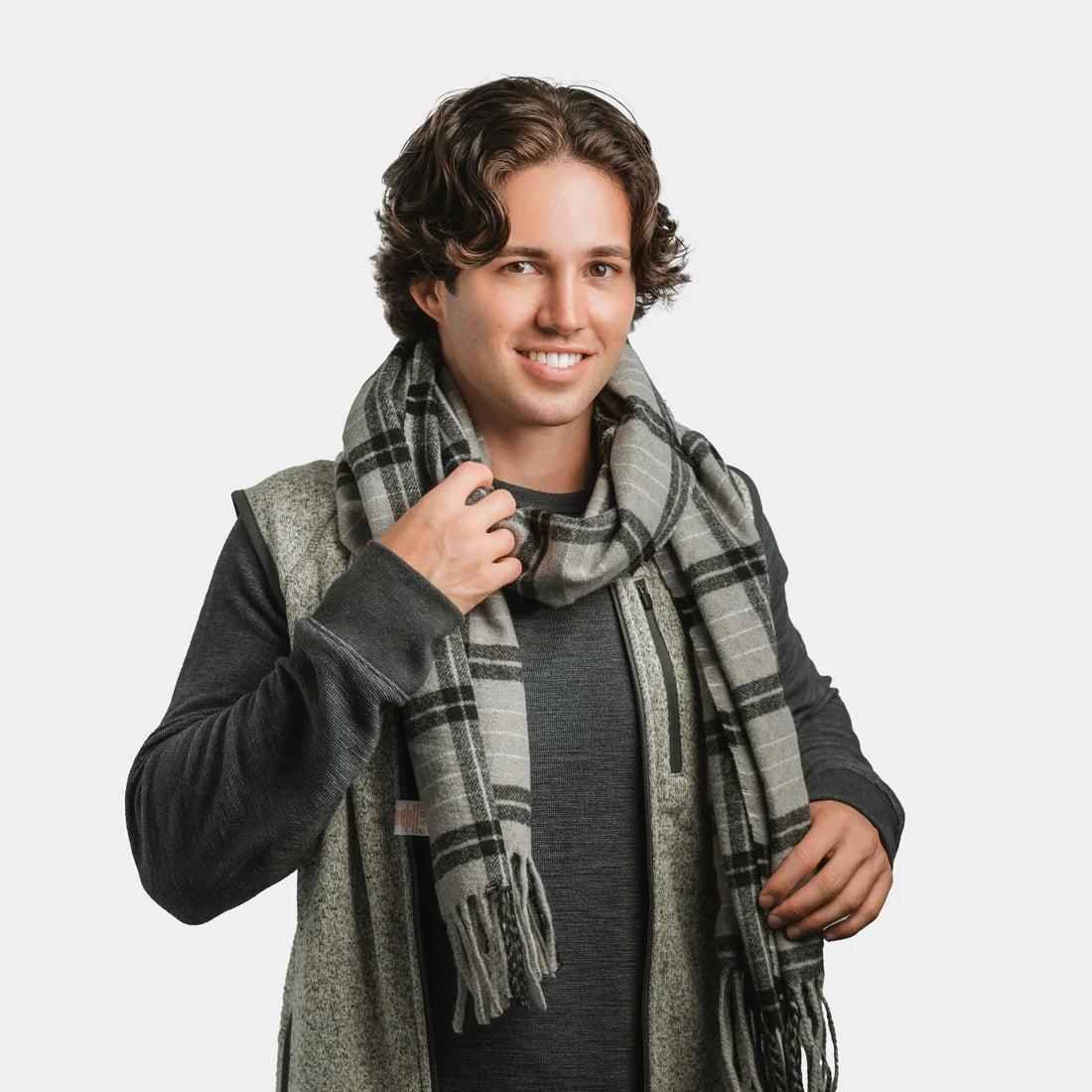 Rowan Scarf | Grey
