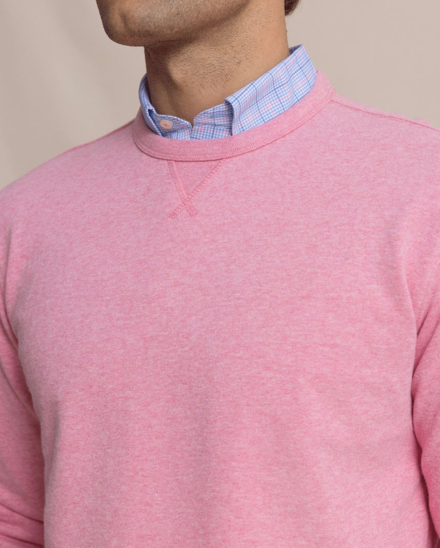 Upper Deck Heather Crew | Heather Sea Pink