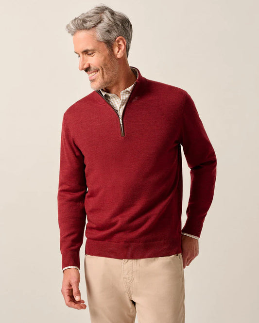 Raynor 1/4 Zip Sweater | Cinnamon