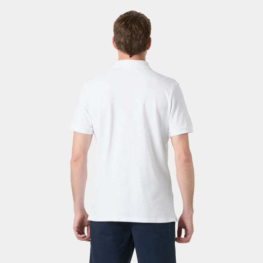 Crew Polo Pique | White