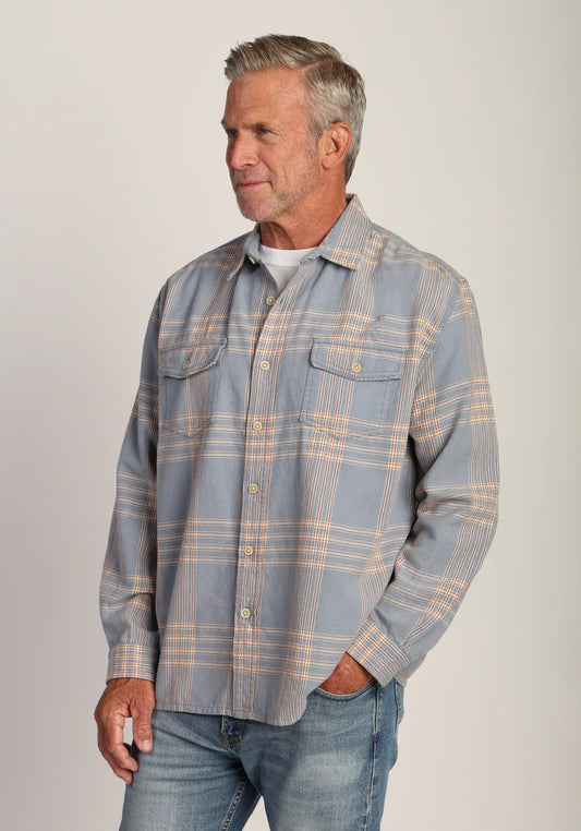 Blue Lake Plaid Shirt