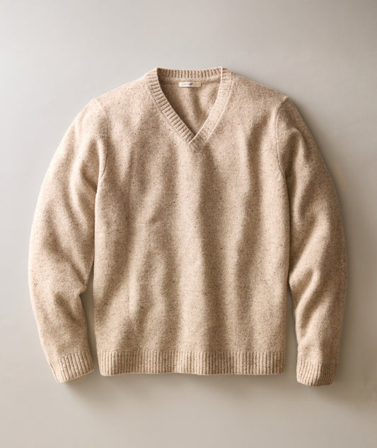 Merino V-Neck Sweater | Ryewater