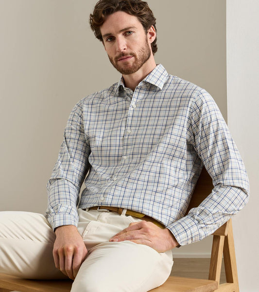 Wyatt Crown Soft Twill Sport Shirt | Multi