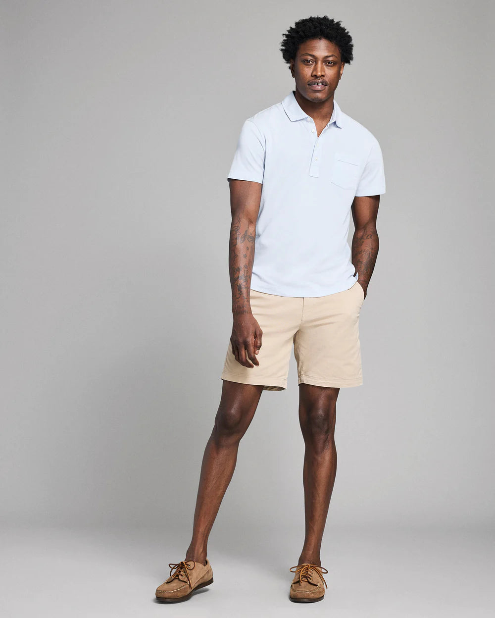 Pensacola Polo | Dew Blue