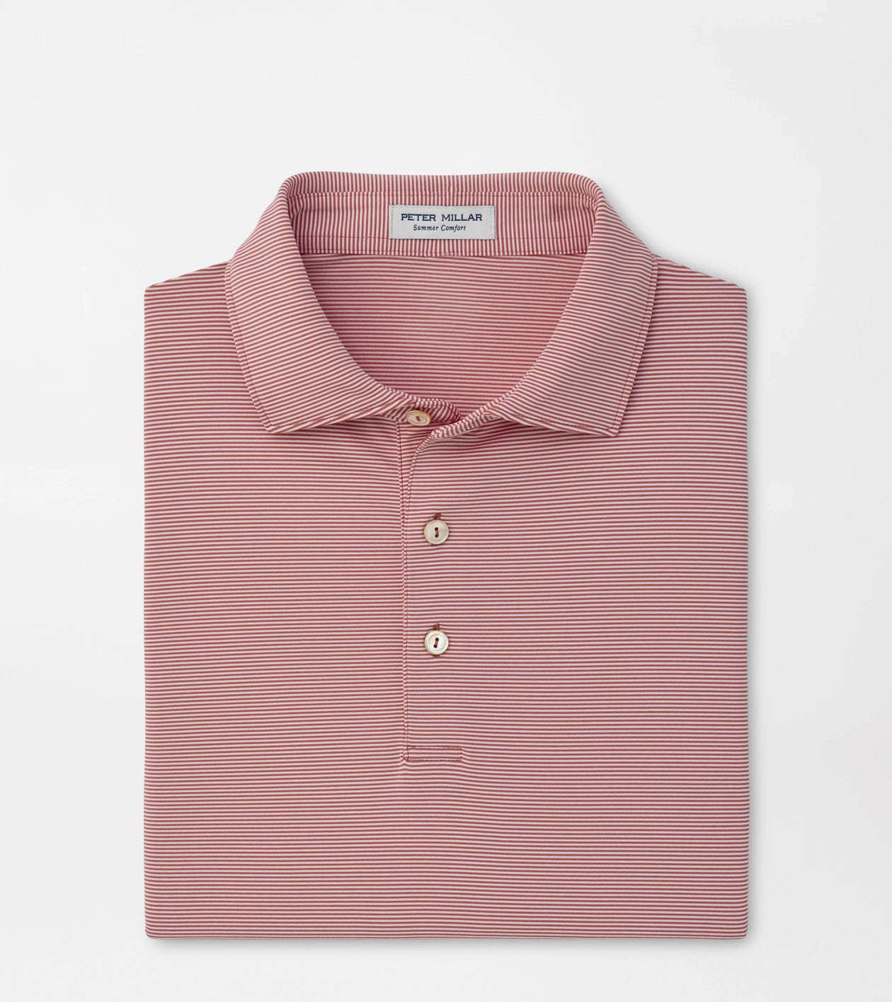 Jubilee Perf Jersey Polo | Red Coral