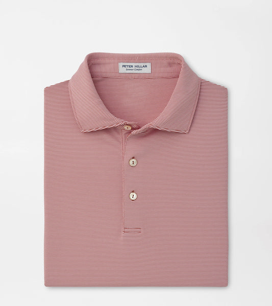 Jubilee Perf Jersey Polo | Red Coral