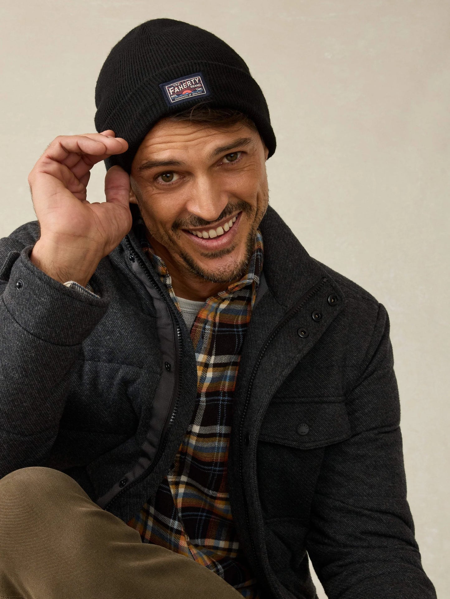 Core Logo Beanie | Black