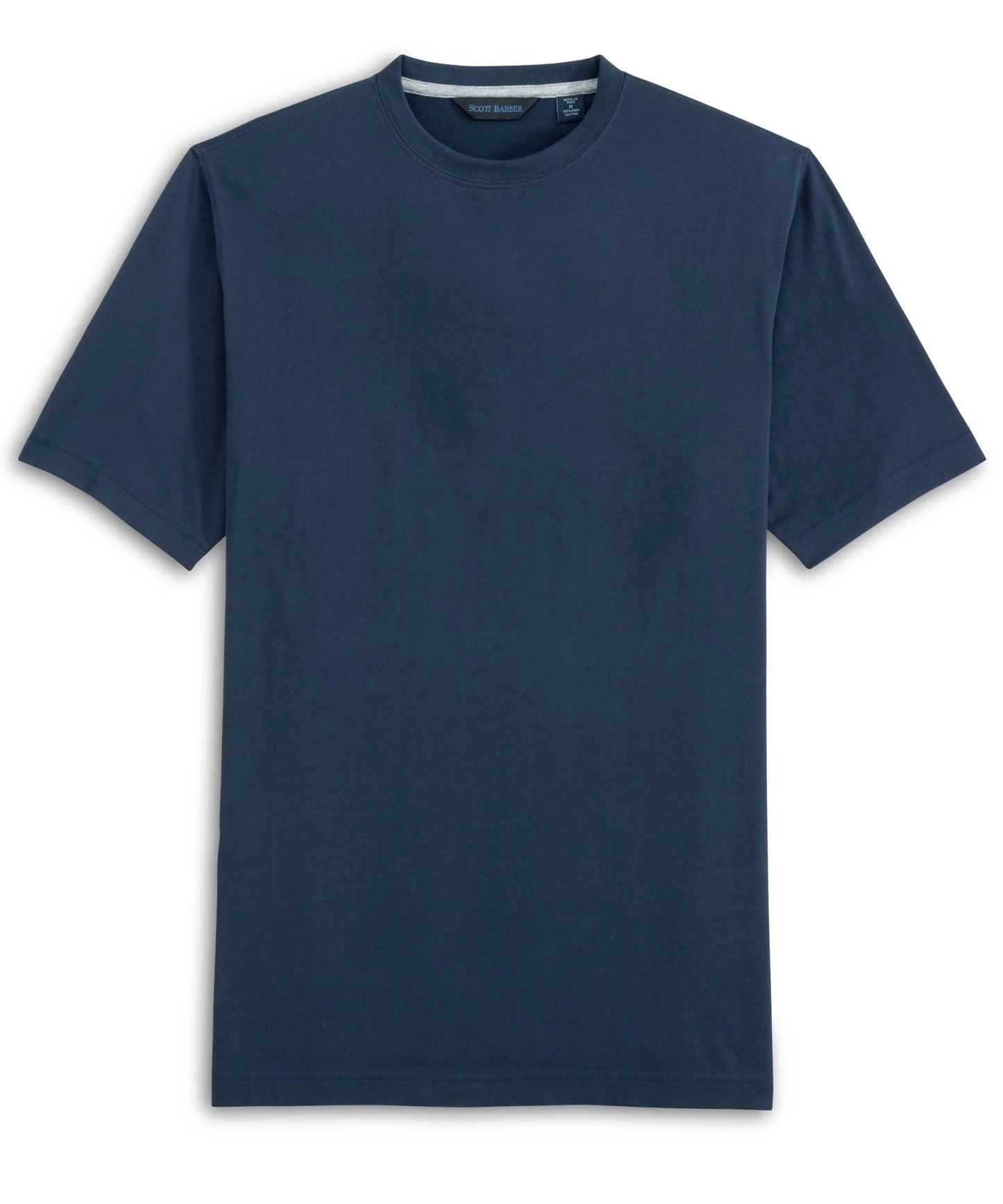 Liquid Pima Jersey Crew | Midnight