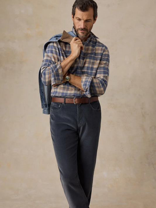 Timberline Brushed Twill Shirt | Moraine Hills Plaid