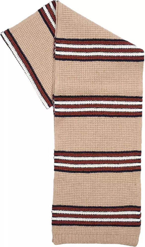 Jackson Stripe Scarf | Oatmeal Heather