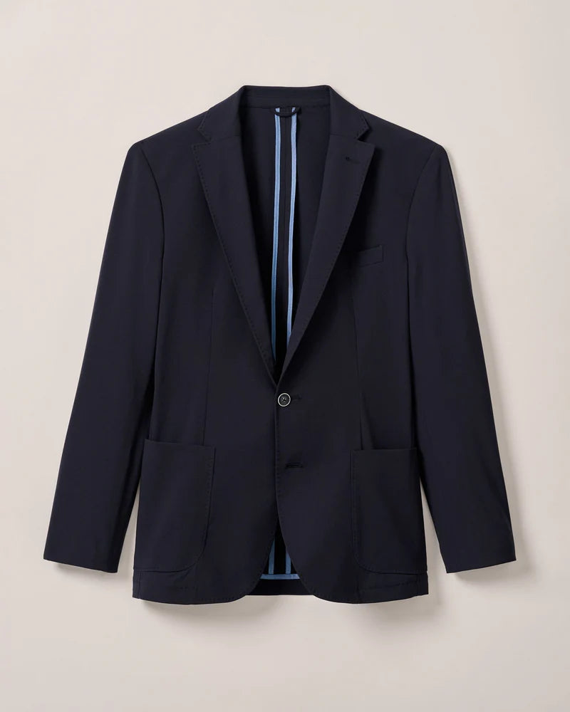 Hoffman Performance Stretch Knit Sport Coat | Navy