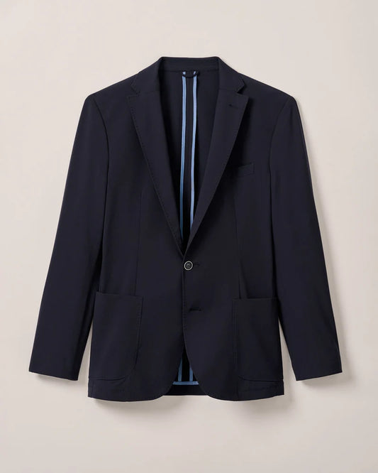 Hoffman Performance Stretch Knit Sport Coat | Navy