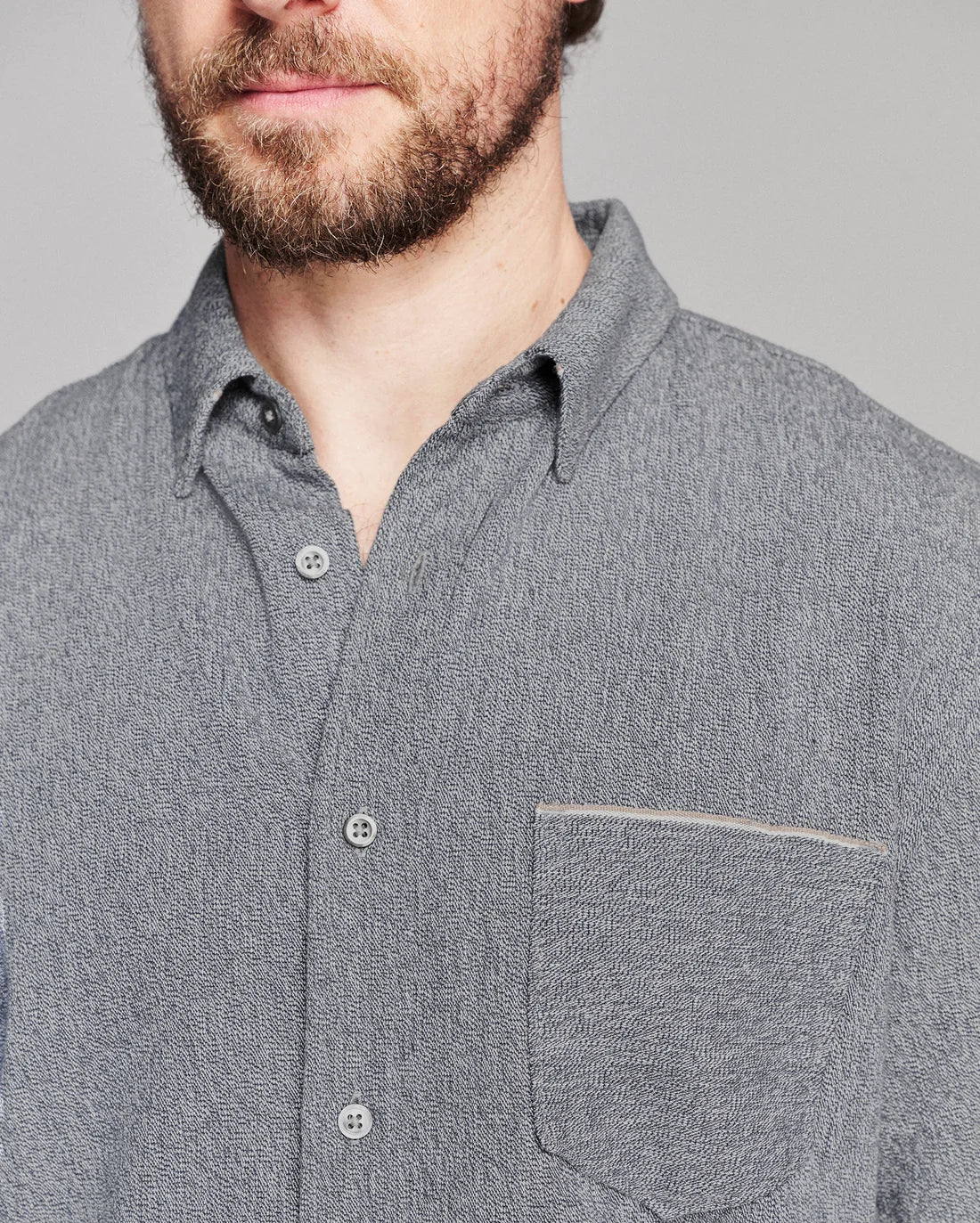 Twisted MSL 1-Pocket Shirt | Dark Chambray