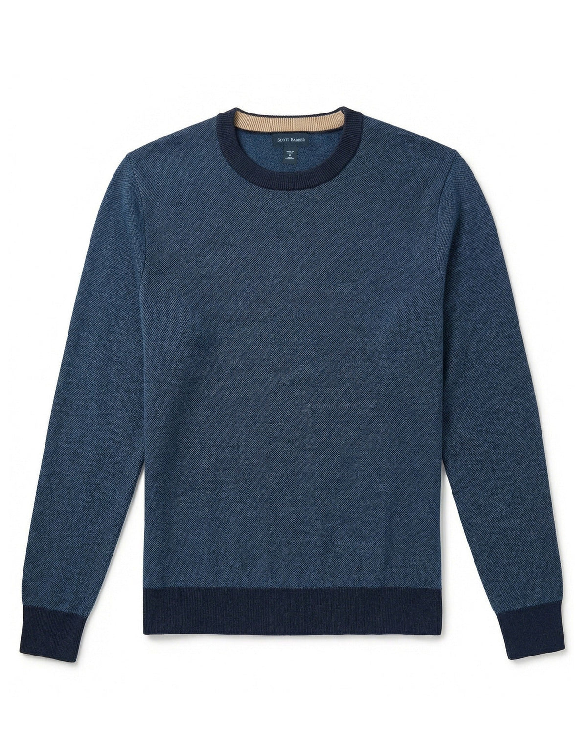 12GG Merino Crew Sweater | Indigo