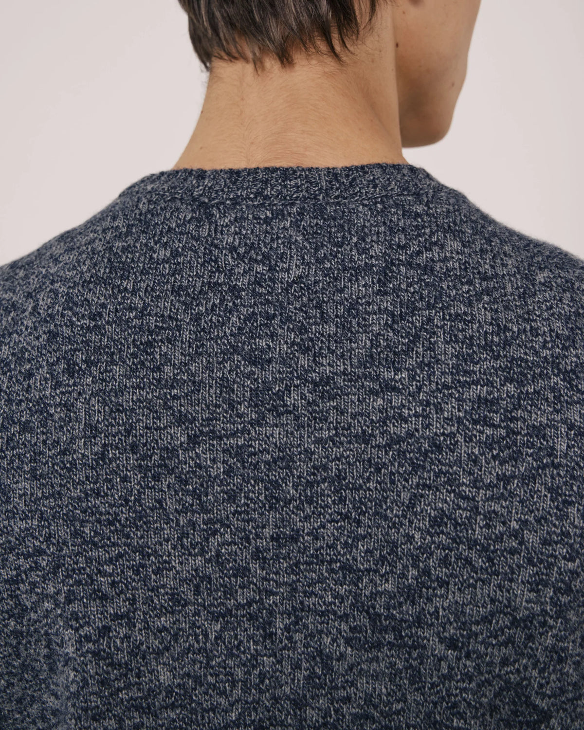 Seamless Crew Sweater | Navy Blue