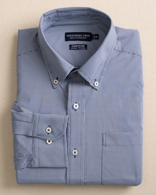 Brr Micro Gingham Intercoastal Shirt