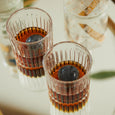 Whiskey Tumbler Glasses & Ice Stone Set