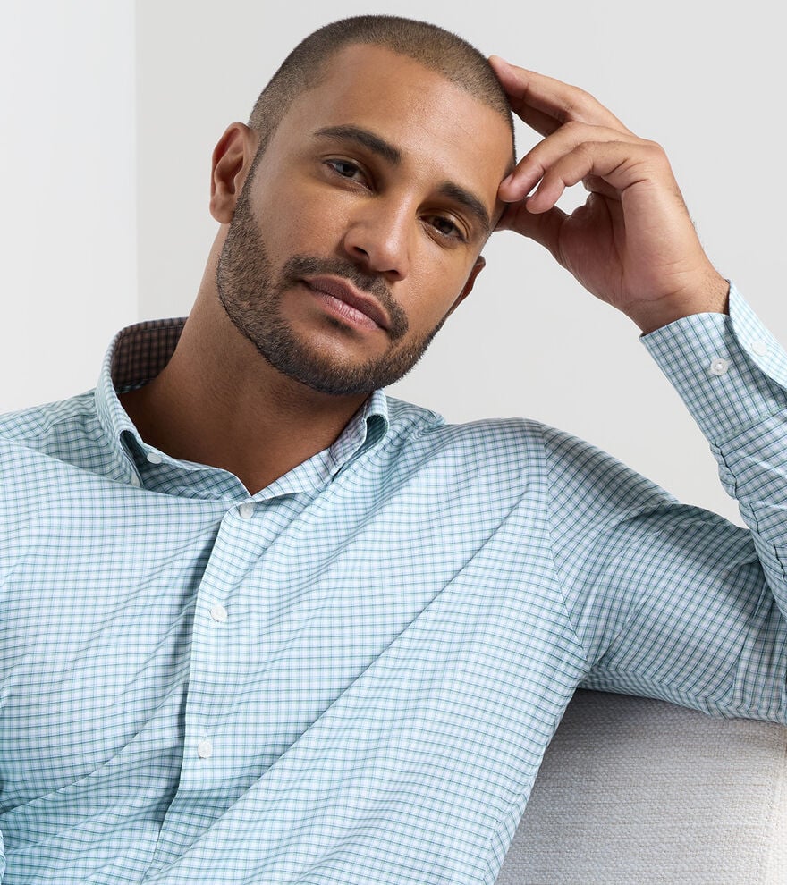 Gregory Performance Twill Sport Shirt | Windsor Blue