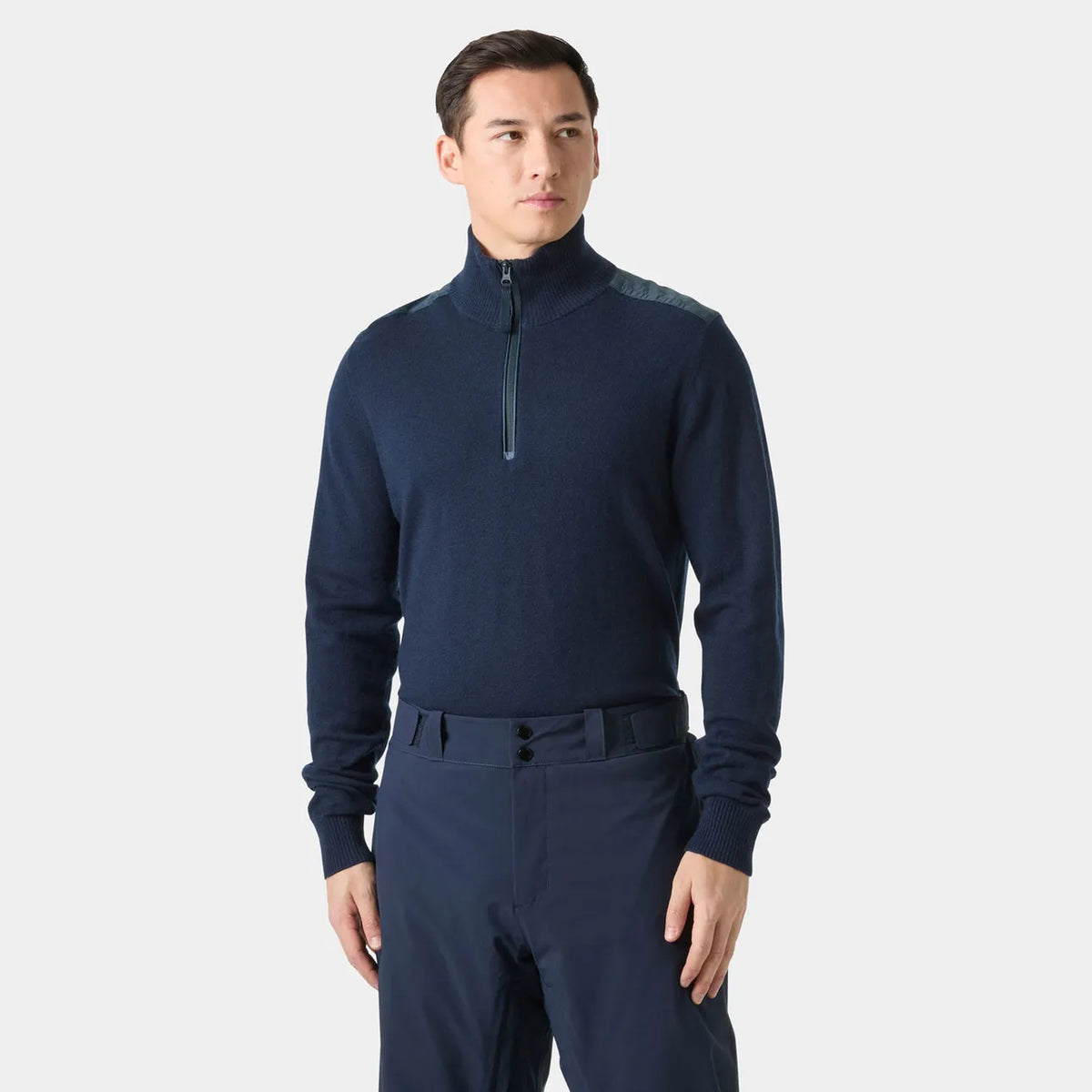 Afton Knitted 1/2 Zip | Navy