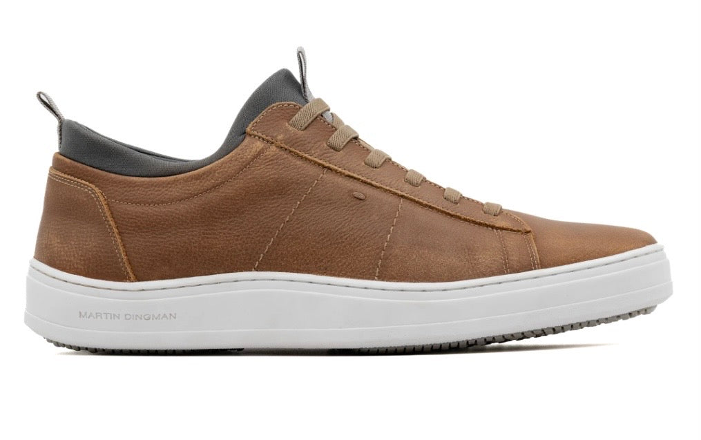 Cameron Pebble Grain Leather Sneaker | Old Saddle
