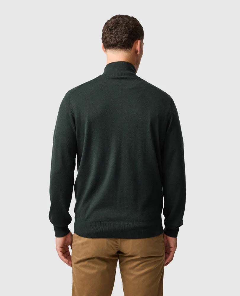 Nobles Knit 1/4 Zip | Forest