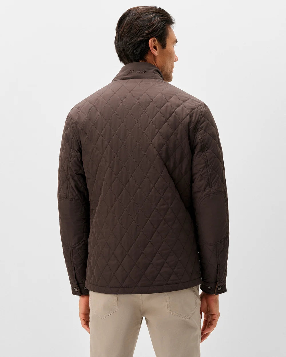 Juno Quilted Snap Jacket | Cocoa